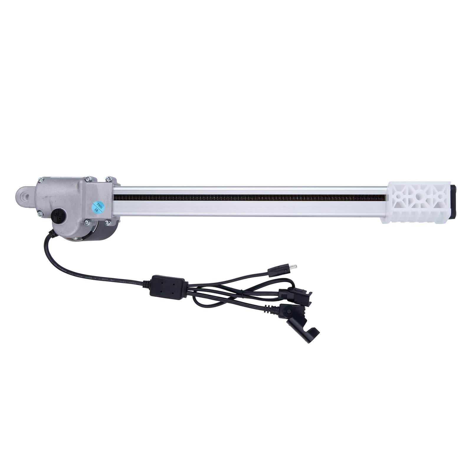 Aquarium light bar with power cord on a white background