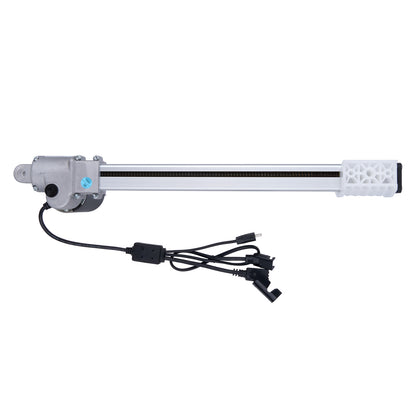 Aquarium light bar with power cord on a white background