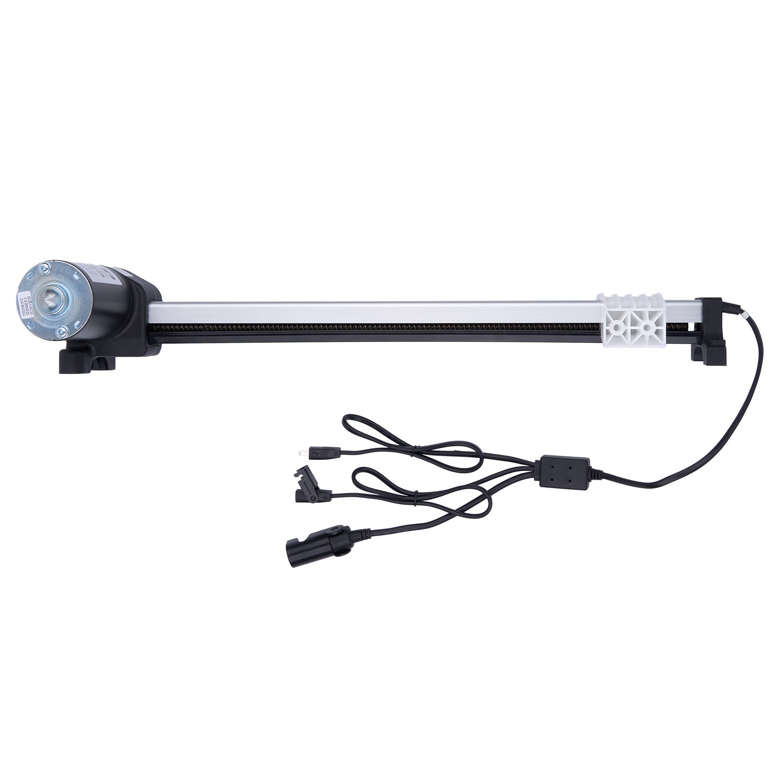 Aquarium light bar with power cord on a white background