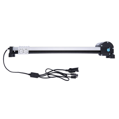 Aquarium light bar with power cord on a white background