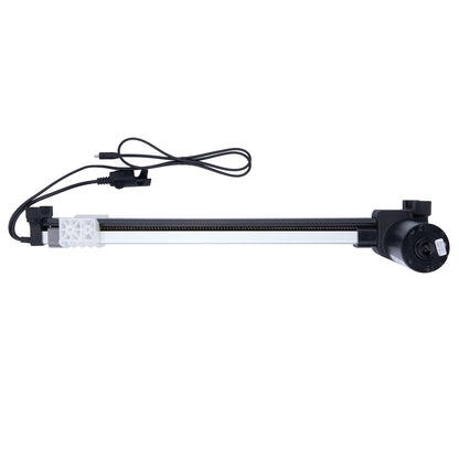 Aquarium light with power cord on a white background