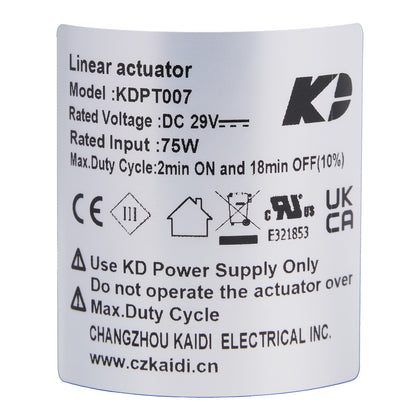 Kaidi KDPT007-141-1 N Linear Actuator Motor for Recliner