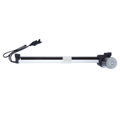 Camera slider with motor on a white background