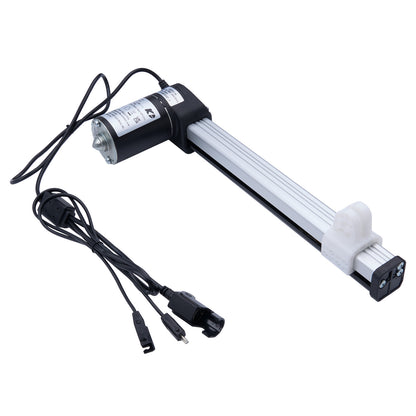 Electronic device with a cable on a white background