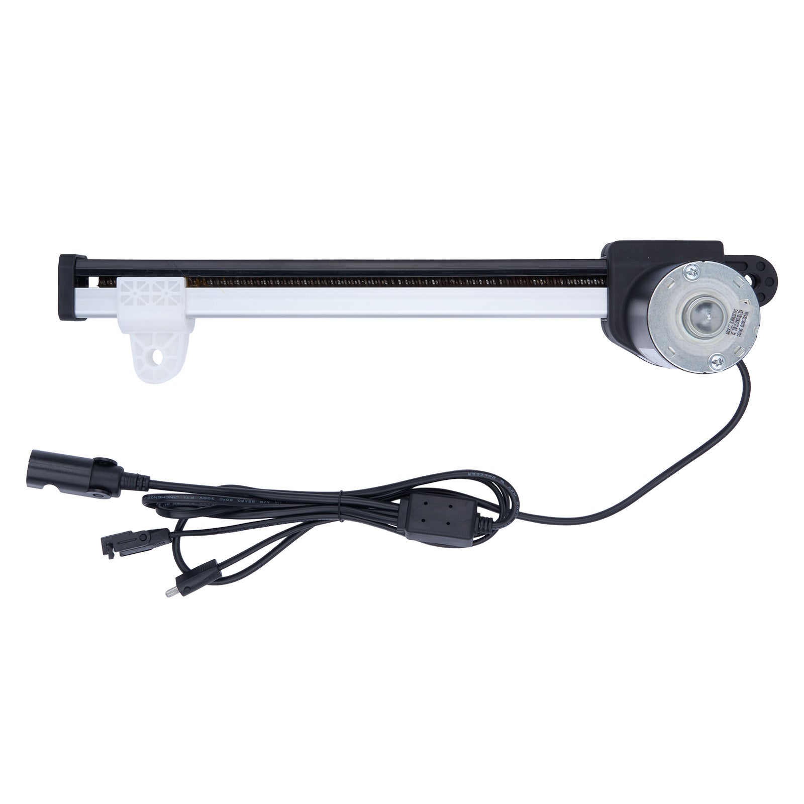 Aquarium light bar with power cord on a white background