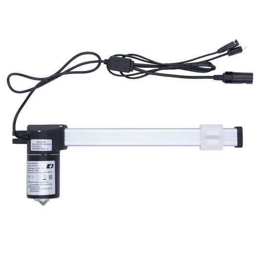 Aquarium light bar with power cord on a white background