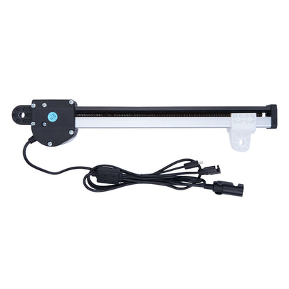 Mechanical component with wiring on a white background