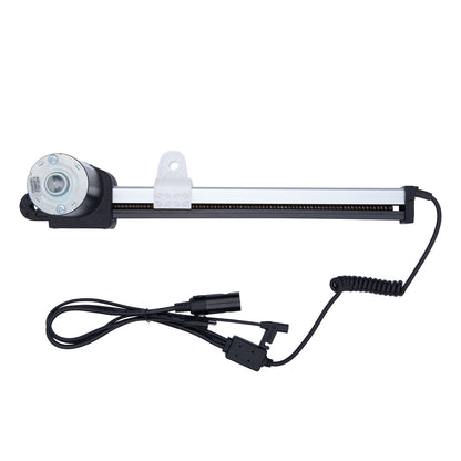 Light bar with a coiled cable on a white background