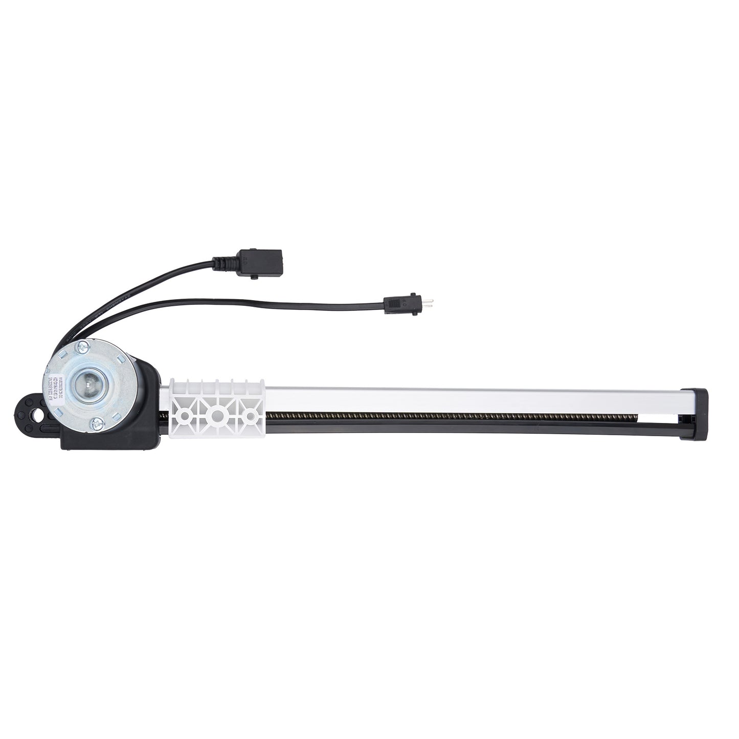 Car window regulator on a white background