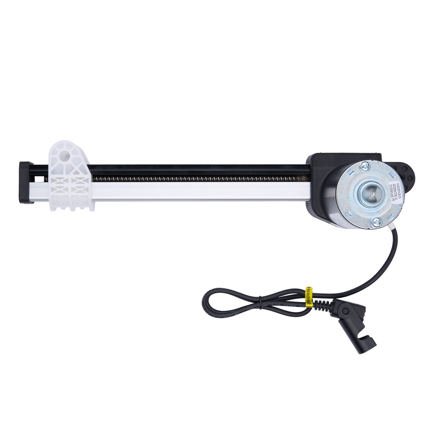 Mechanical slider with cable on a white background
