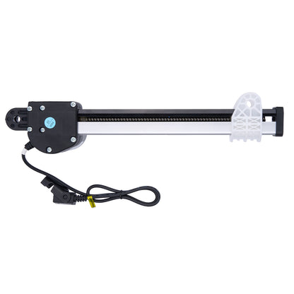 Mechanical arm with a motor on a white background