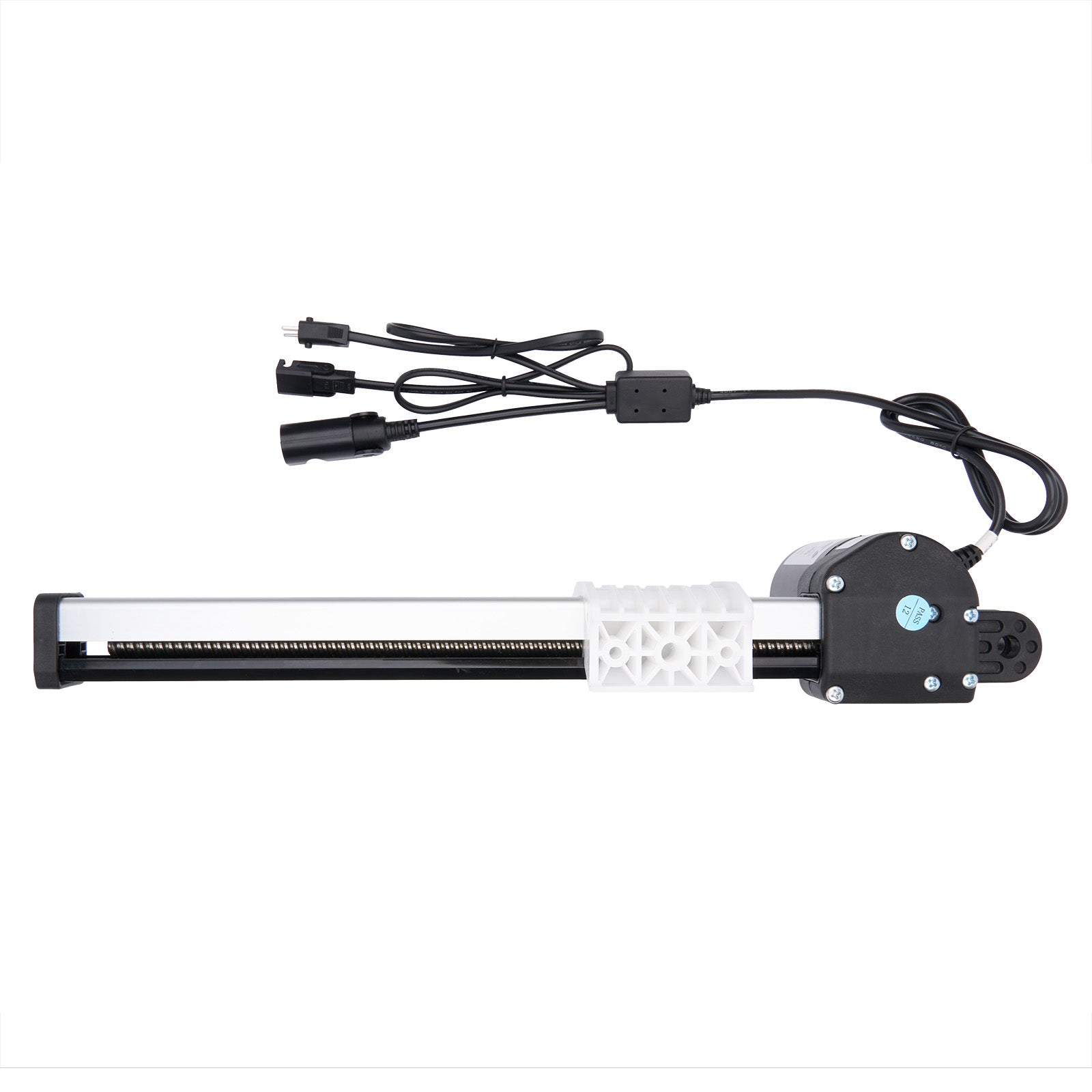 Aquarium light bar with cables on a white background