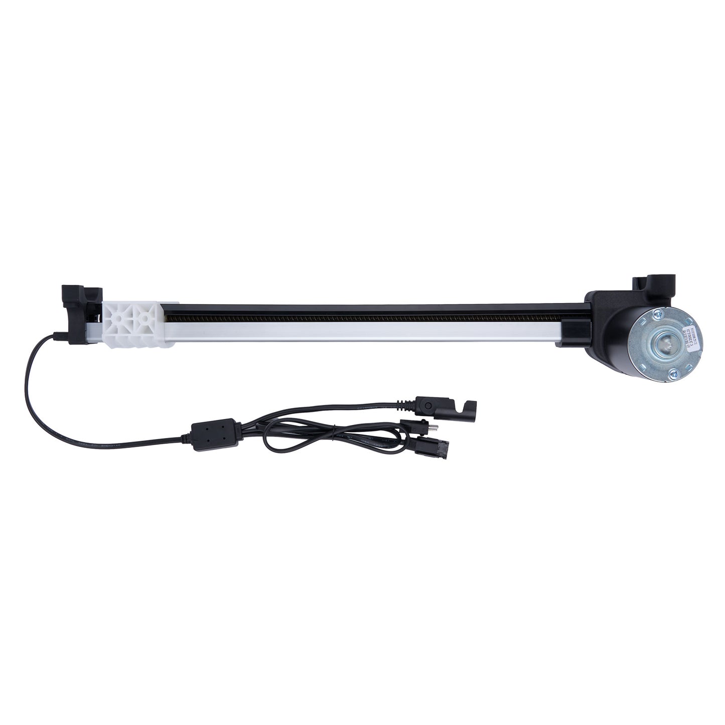 Aquarium light with power cord on a white background