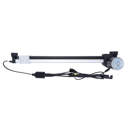 Aquarium light bar with power cord on a white background