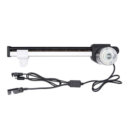 Light bar with a cable on a white background