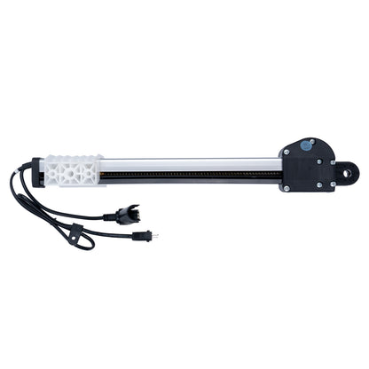 Aquarium light with power cord on a white background