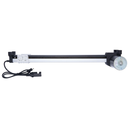 Aquarium light bar with power cord on a white background