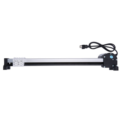 Linear actuator with cable on a white background