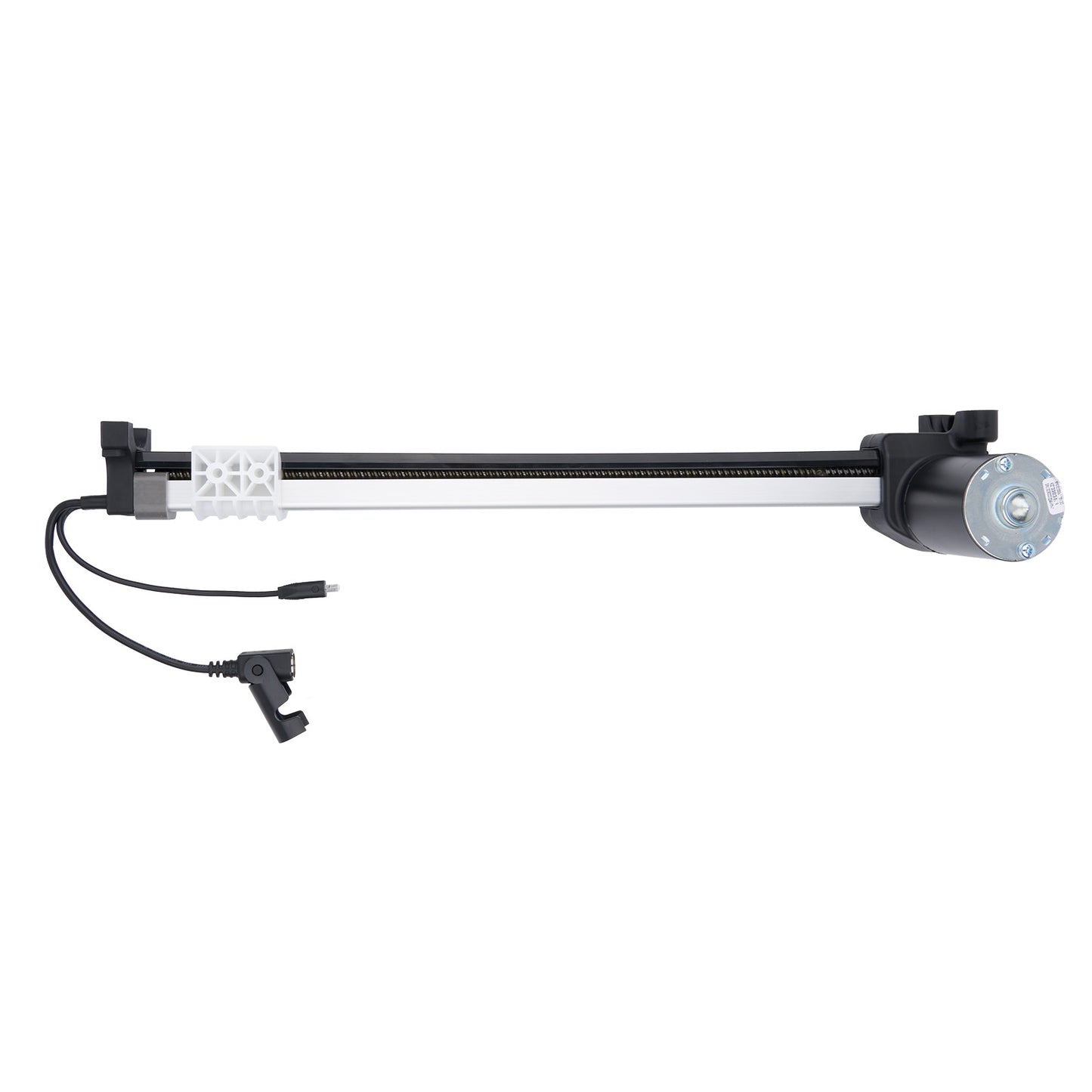 Camera slider with wheels on a white background
