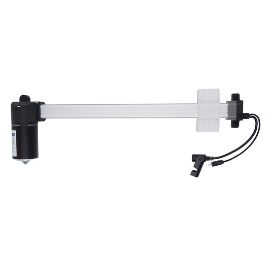 Camera slider with remote control on a white background