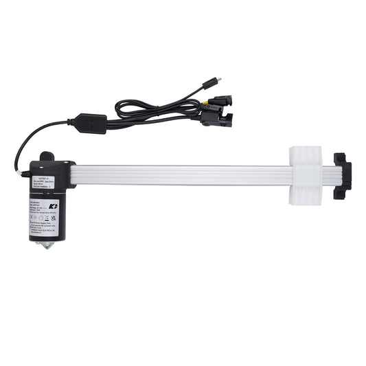 Electrical component with cable on a white background