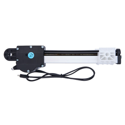 Mechanical component with a cable on a white background