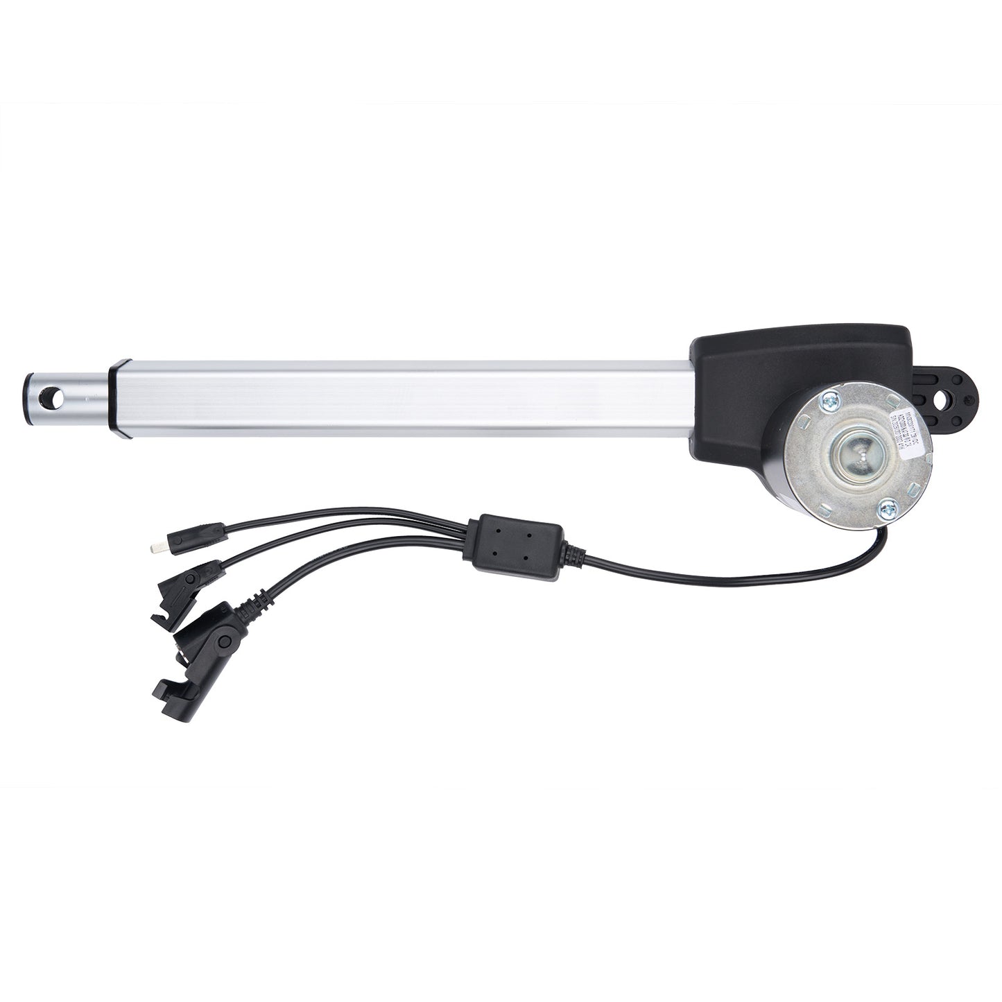 Mechanical component with wiring on a white background