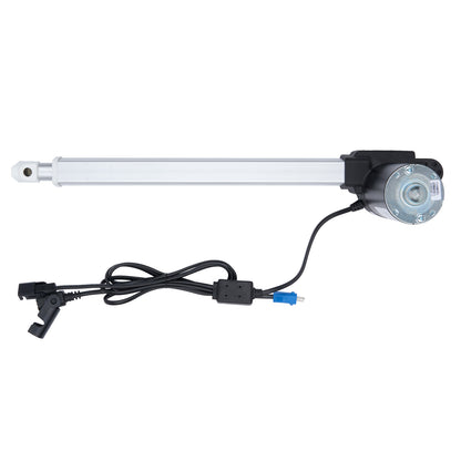 Window lift mechanism with cable and connectors on a white background