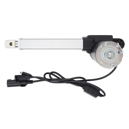 Motorized window lift with cable on a white background