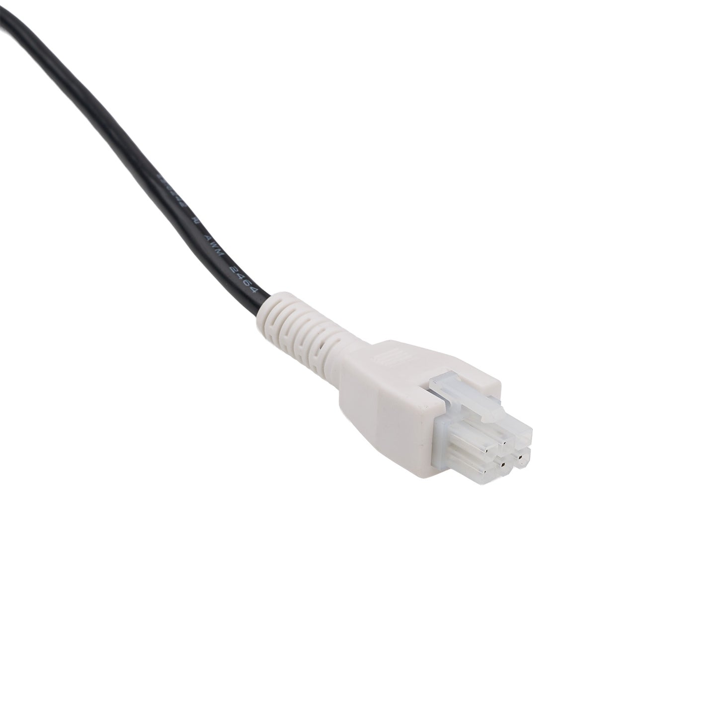 Linear actuator with cables on a white background
