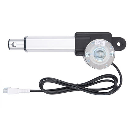 Mechanical actuator with cable on a white background