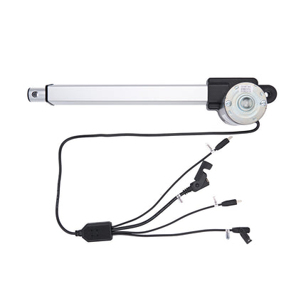 Window motor with wiring on a white background