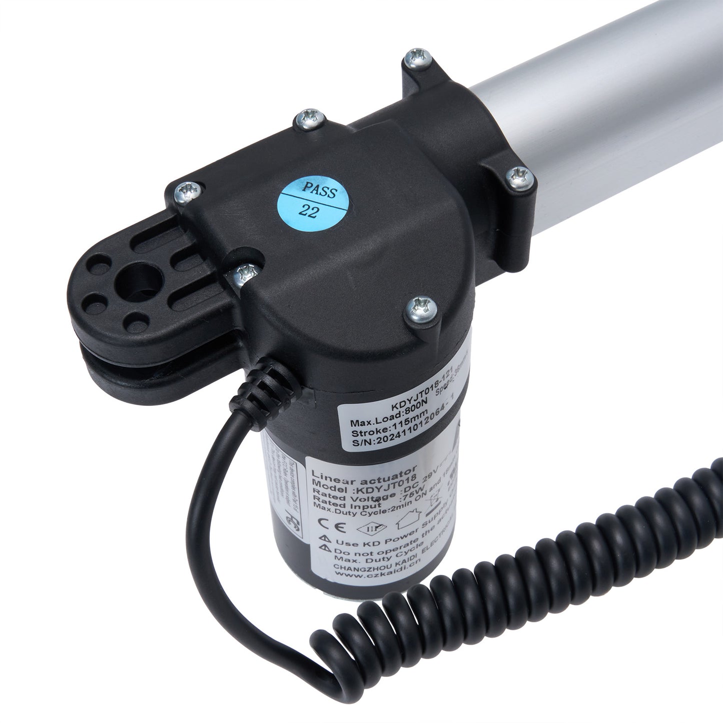 KAIDI KDYJT018-121 Linear Actuator for Recliner/Lift Chair