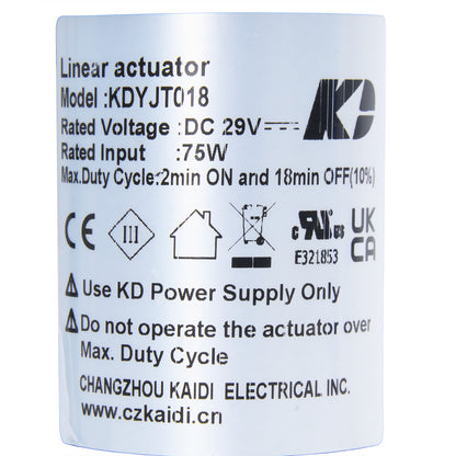 KAIDI KDYJT018-121 Linear Actuator for Recliner/Lift Chair