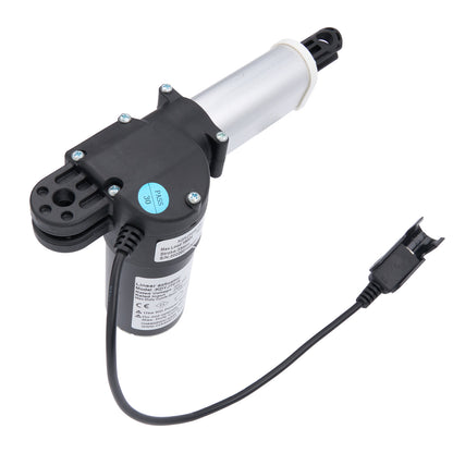 Black and white electric pump with cord on a white background