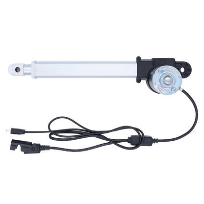 Car window motor with cable on a white background
