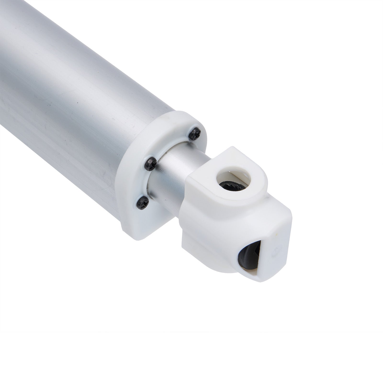 Close-up of a mechanical component on a white background