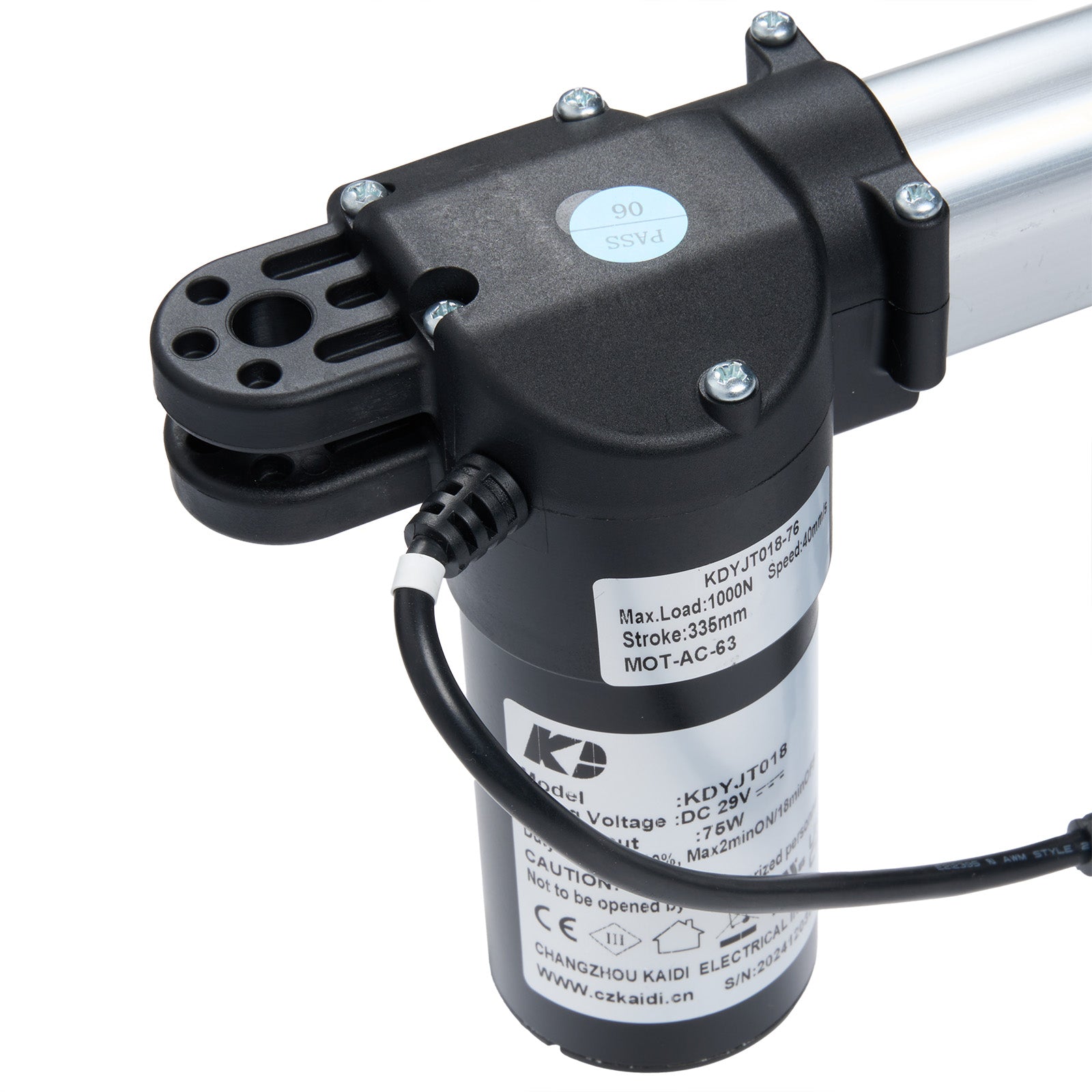 KAIDI KDYJT018-76 (MOT-AC-63) Linear Actuator for Recliner/Lift