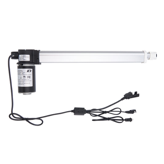 T5 fluorescent light fixture with driver on a white background