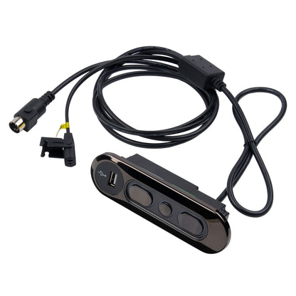 Kaidi KDH127M-023 5-Button Recliner Switch with 2 Connectors and USB Charging Port