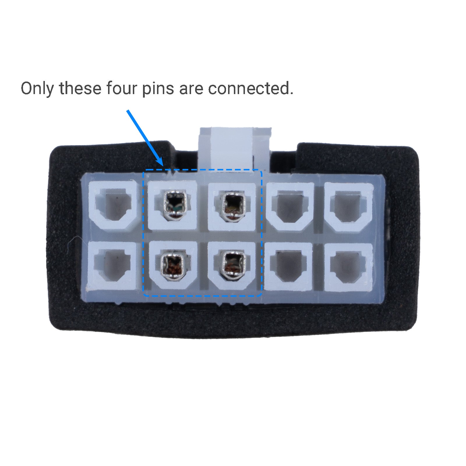2 Pin Male to 10 Pin Male Power Input Cable for Adjustable Bed with OK ...