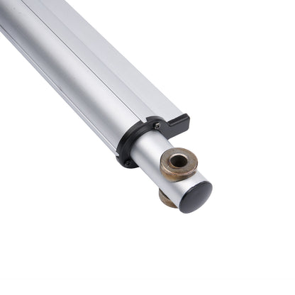 Metallic cylindrical object with a metallic cap on a white background