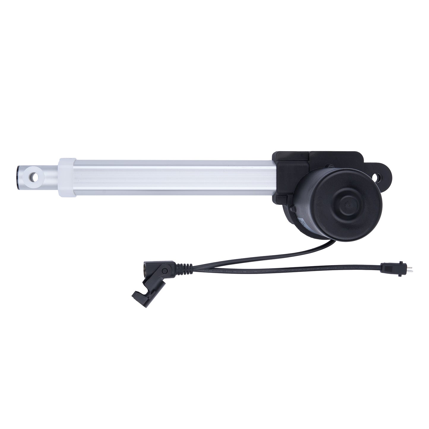 Window motor with actuator on a white background
