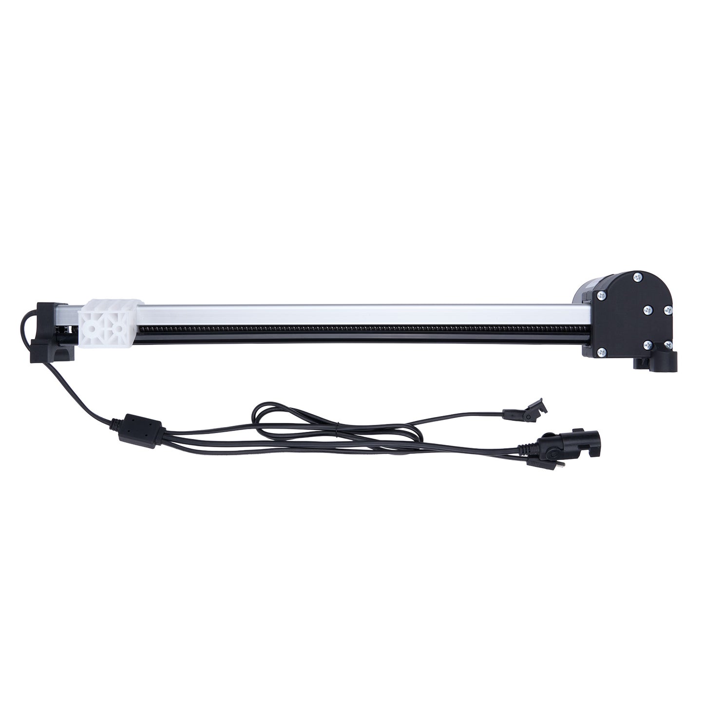 Light bar with a cable on a white background