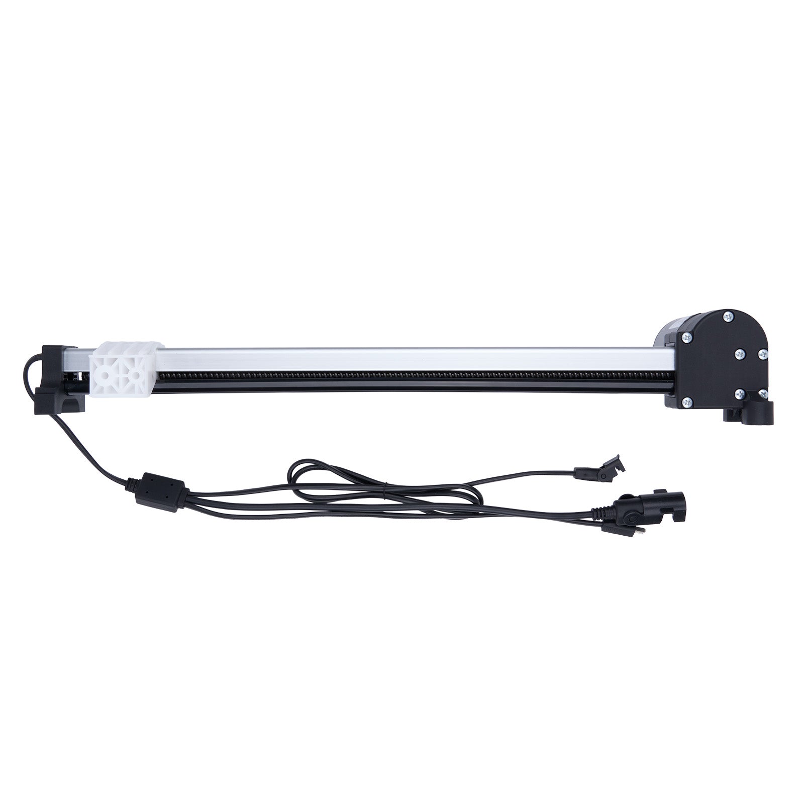 Light bar with a cable on a white background