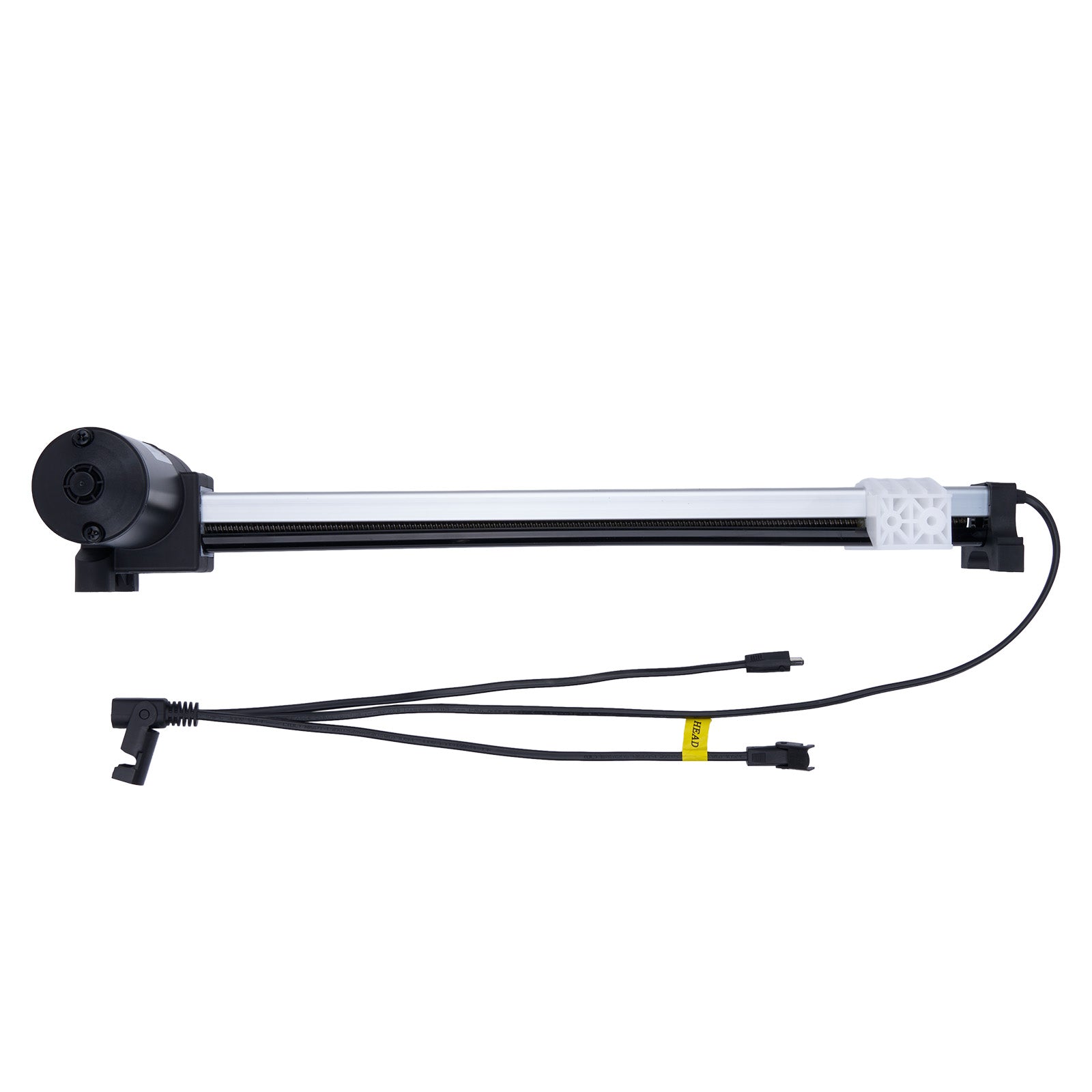 Mechanical component with wires on a white background