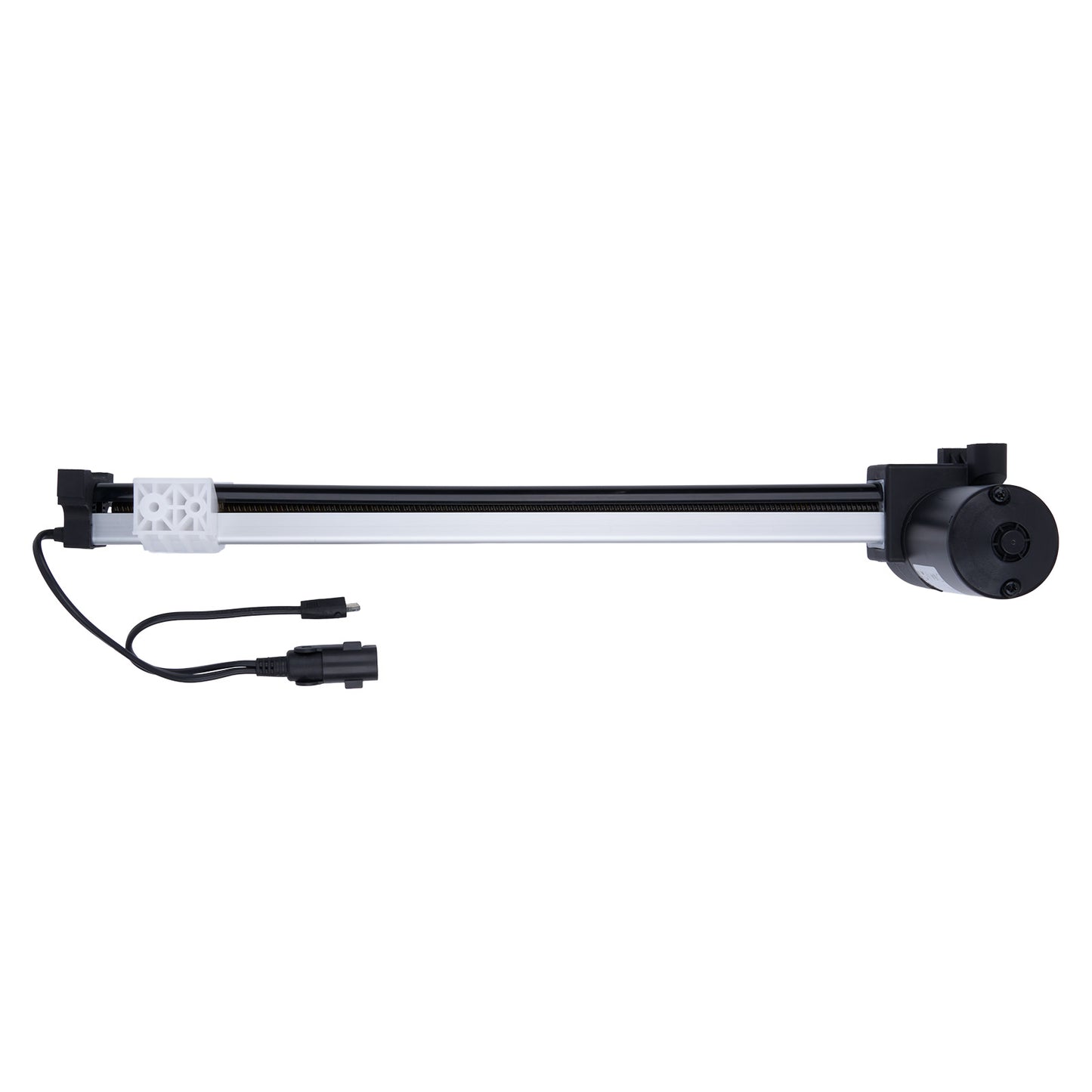 Aquarium light bar with power cord on a white background