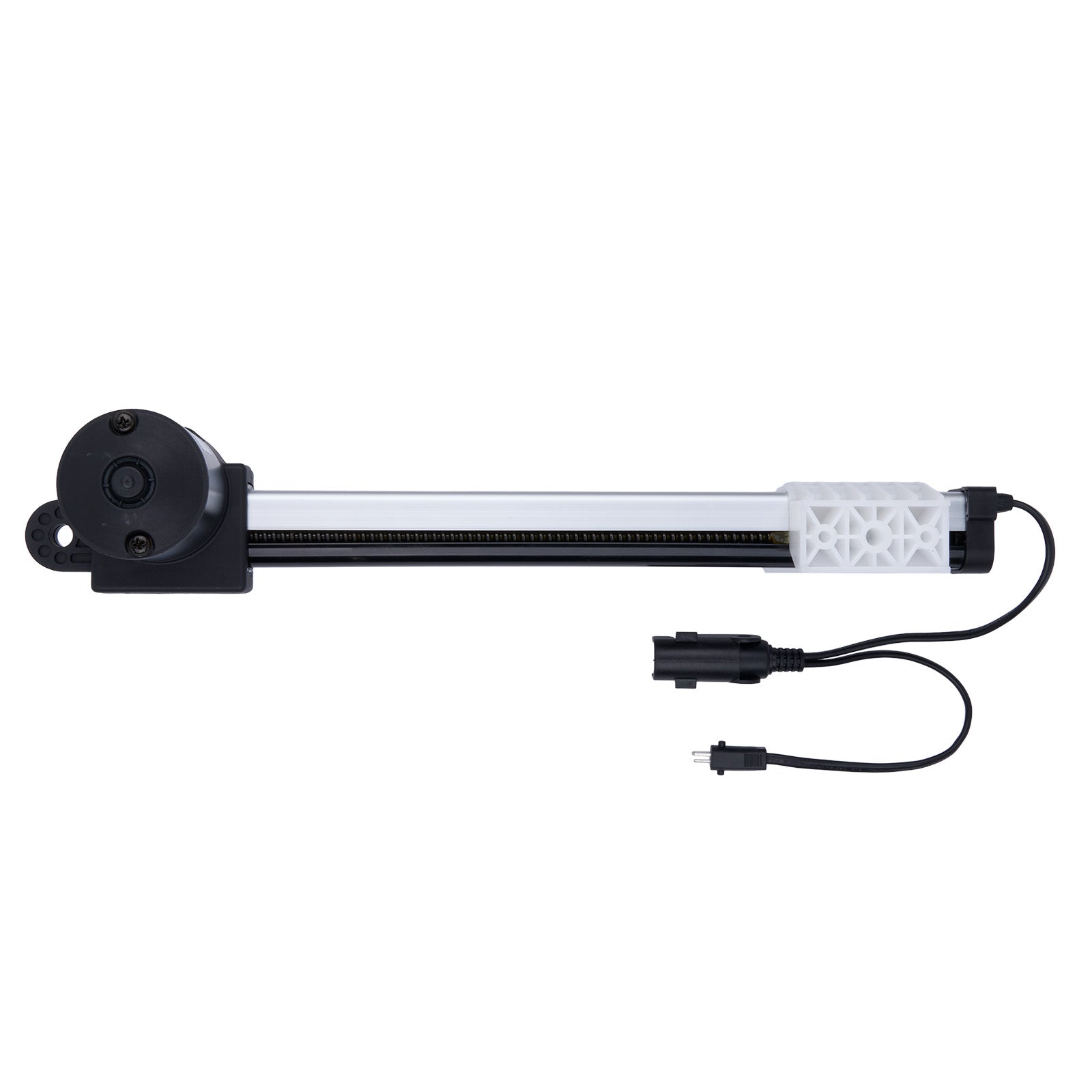 Aquarium light with power cord on a white background