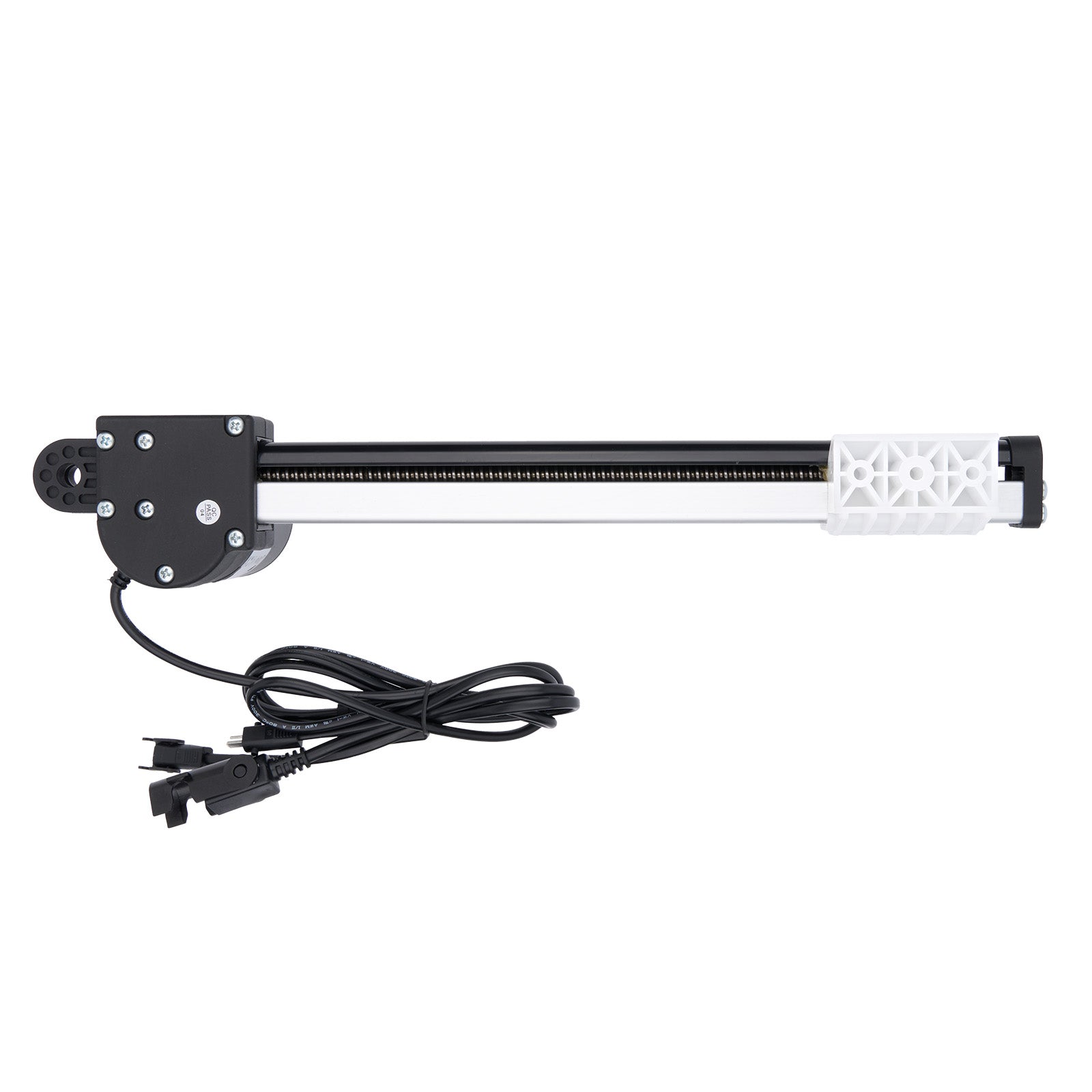 Aquarium light bar with power cord on a white background