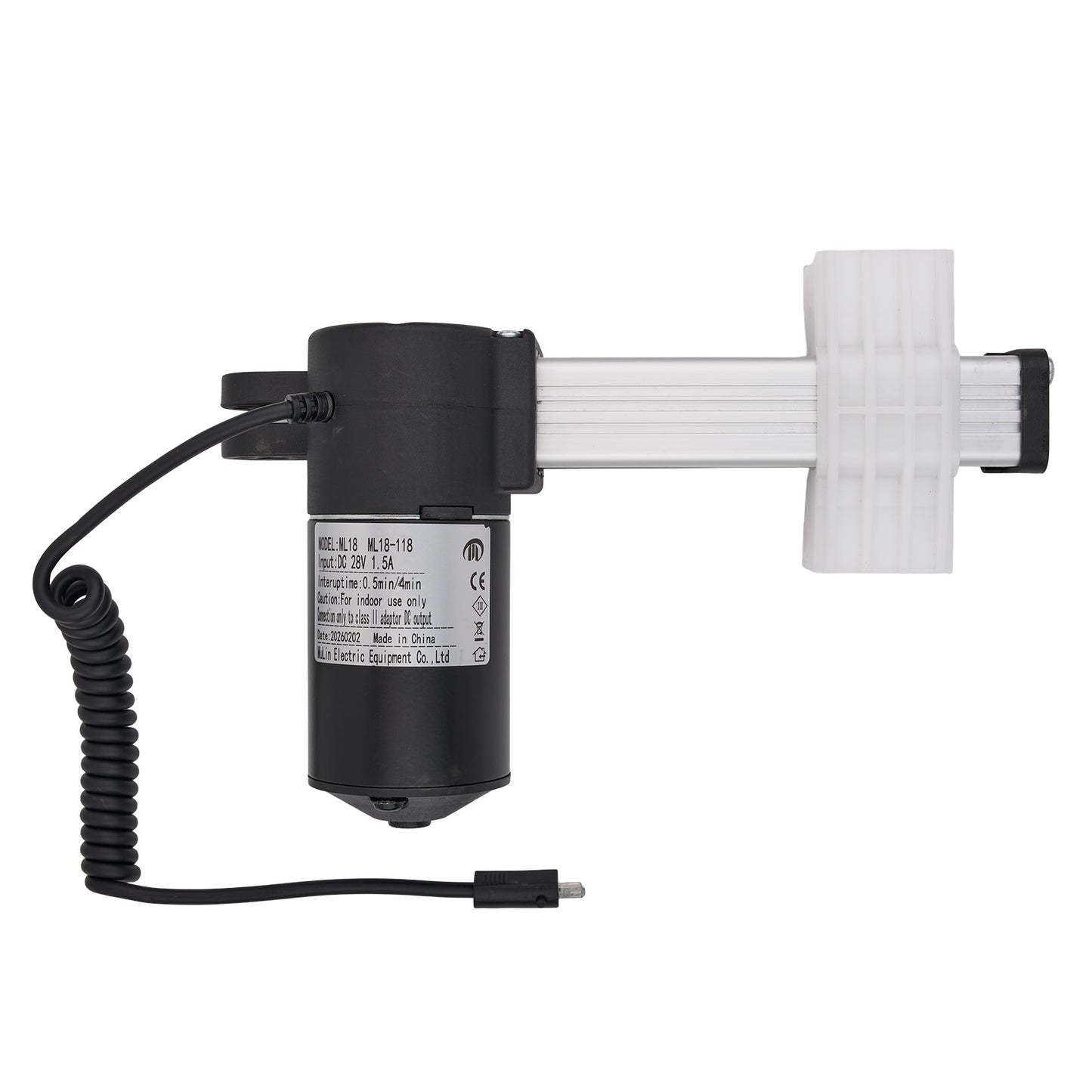 Black and white pump on a white background